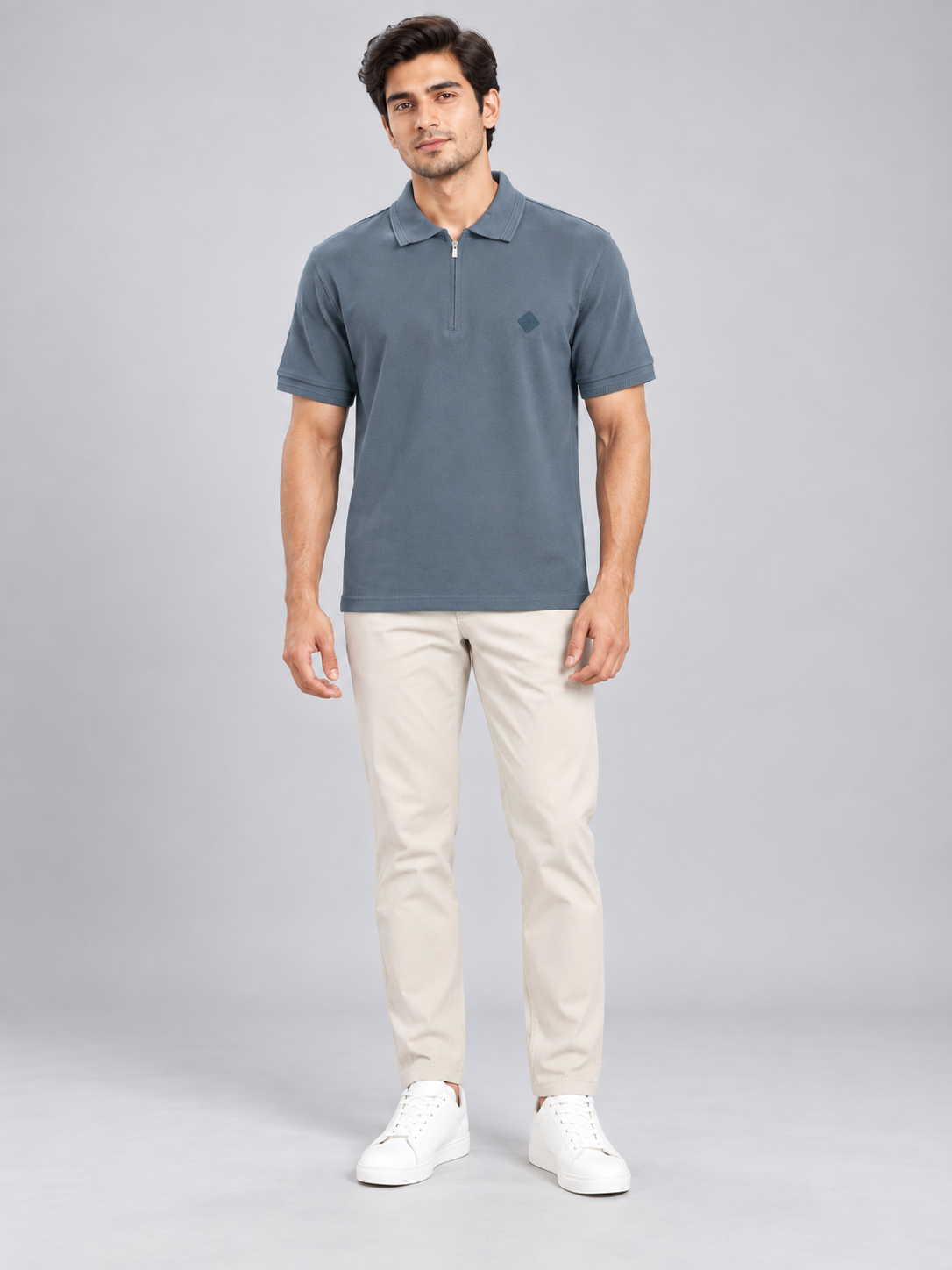 Men’s Premium Cotton Blend Half Sleeve T-Shirt