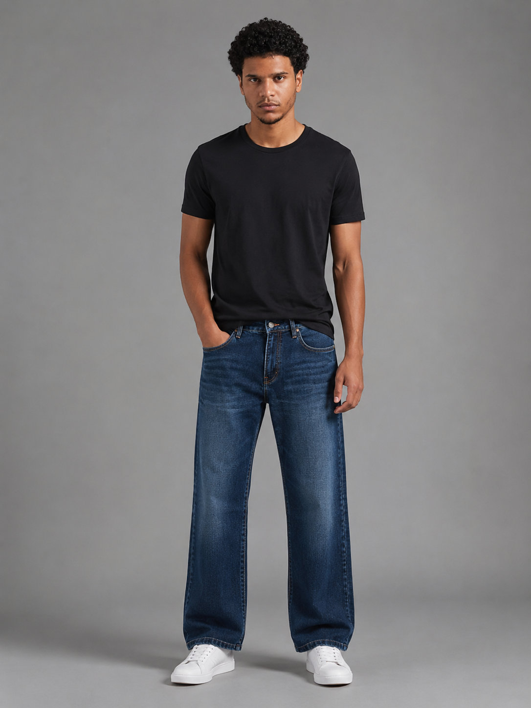 SPARKY Men's Straight Fit Denim Jeans