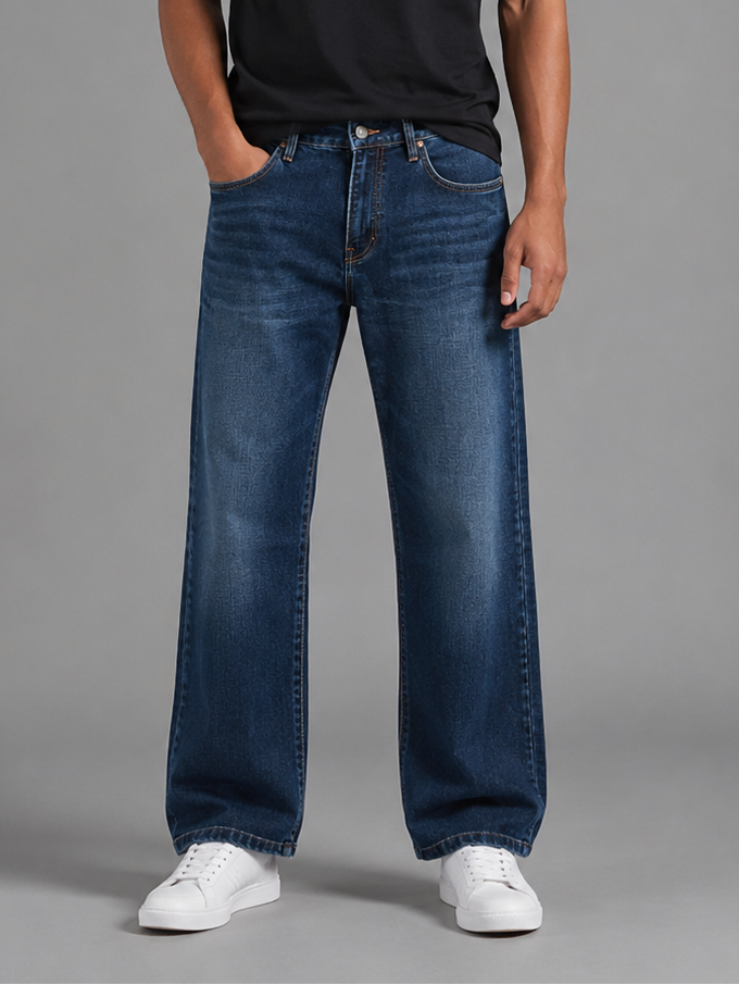 SPARKY Men's Straight Fit Denim Jeans