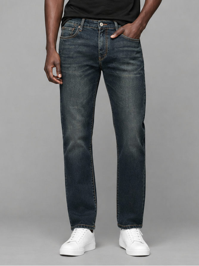 SPARKY Men's Straight Fit Denim Jeans