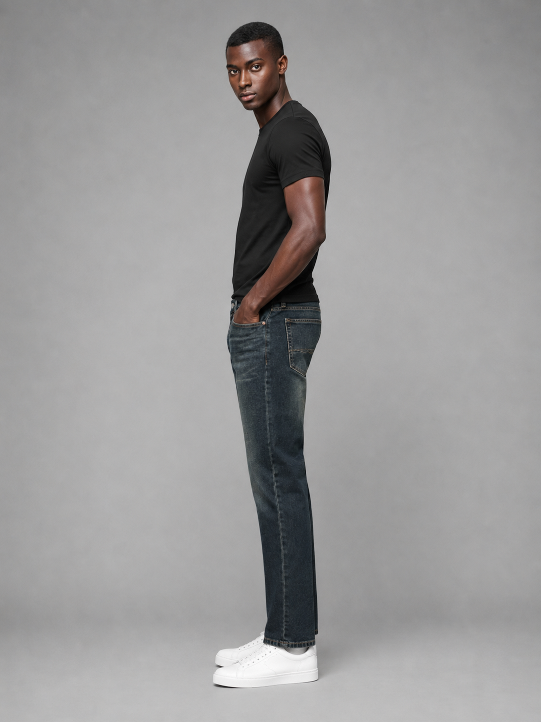 SPARKY Men's Straight Fit Denim Jeans