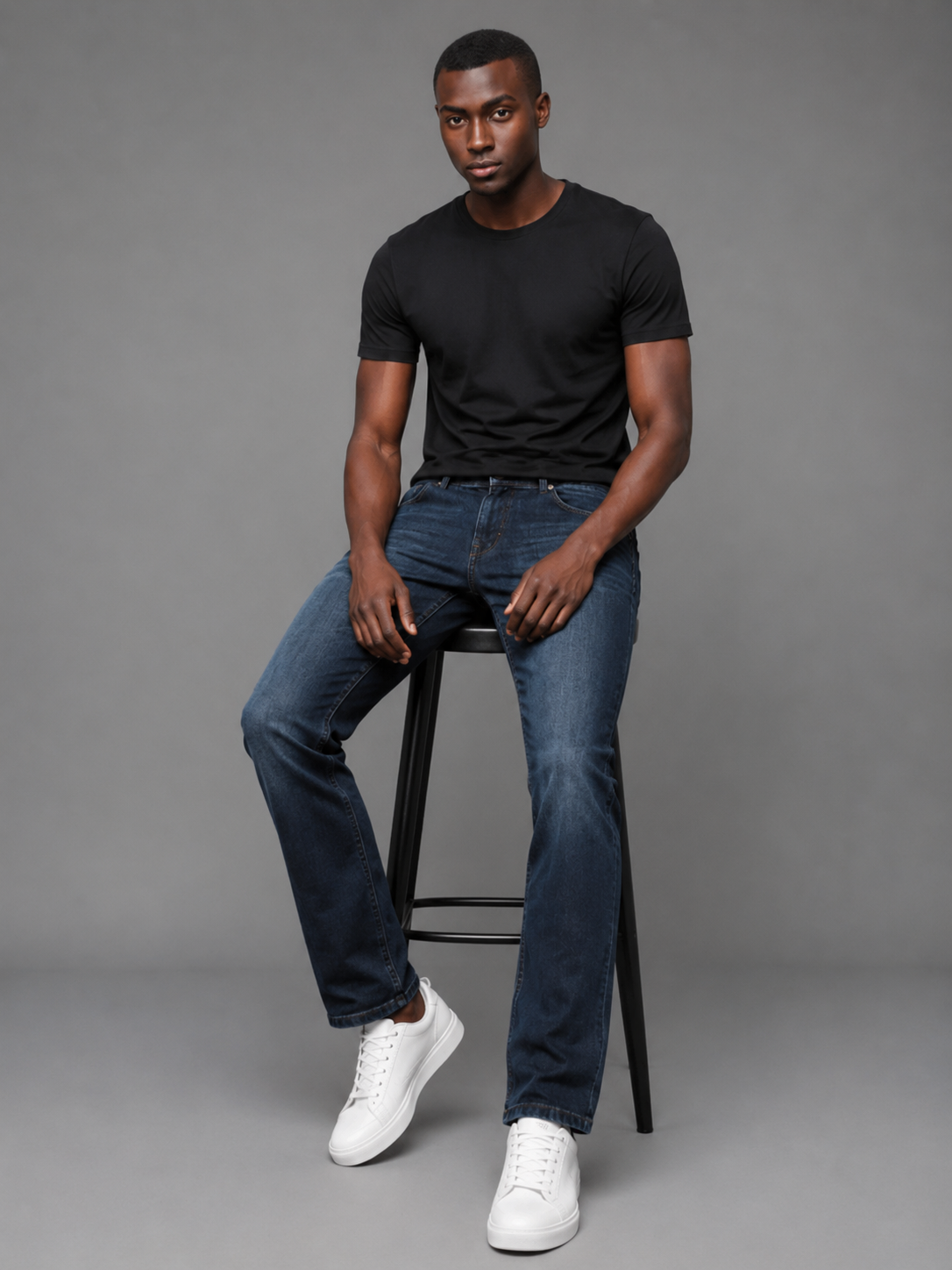 SPARKY Men's Slim Fit Cotton Blend Premium Denim Jeans | Everyday Casual Wear