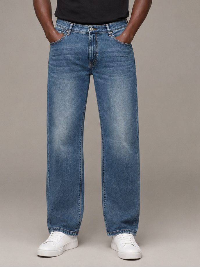 SPARKY Men's Straight Fit Denim Jeans