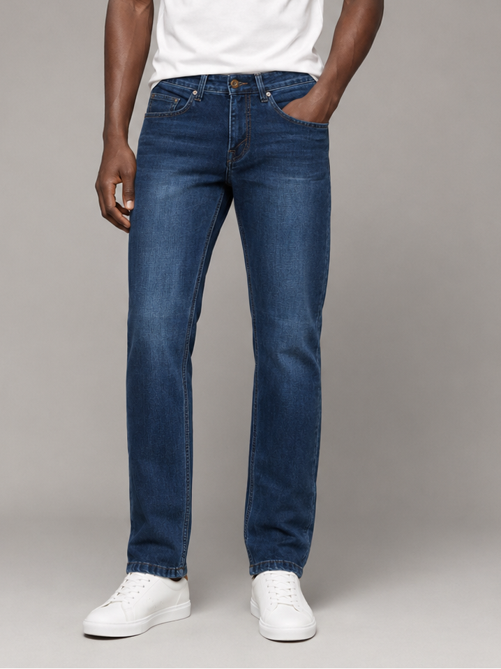 SPARKY Men's Solid Slim Fit Premium Denim Jeans | Stylish Casual Jeans for Men