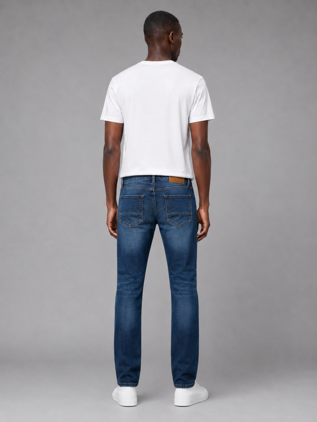SPARKY Men's Slim Fit Denim Jeans Blue