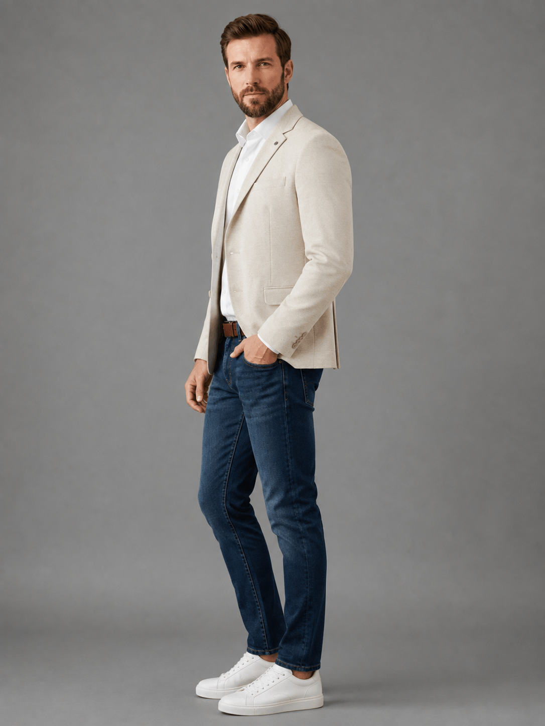 Men’s Formal Blazer – Stylish Slim Fit Full Sleeve Blazer