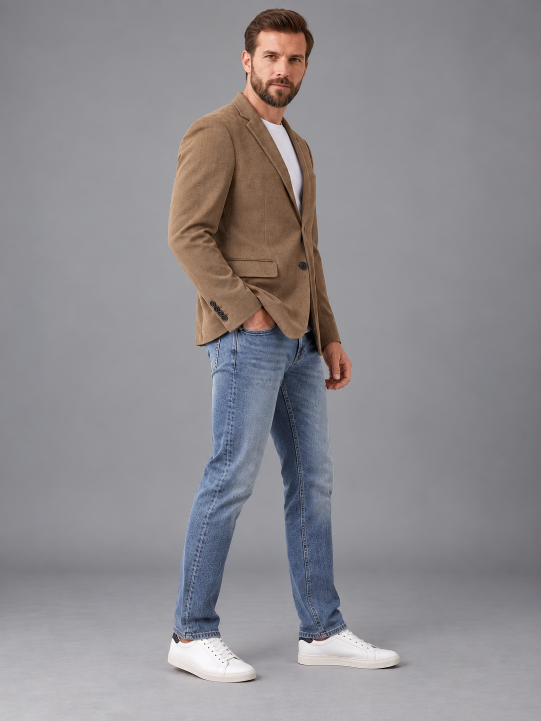 Men’s Formal Blazer – Stylish Slim Fit Full Sleeve Blazer