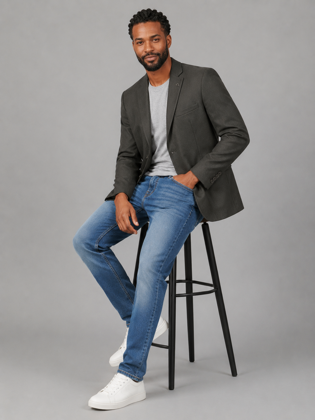 Men’s Formal Blazer – Stylish Slim Fit Full Sleeve Blazer