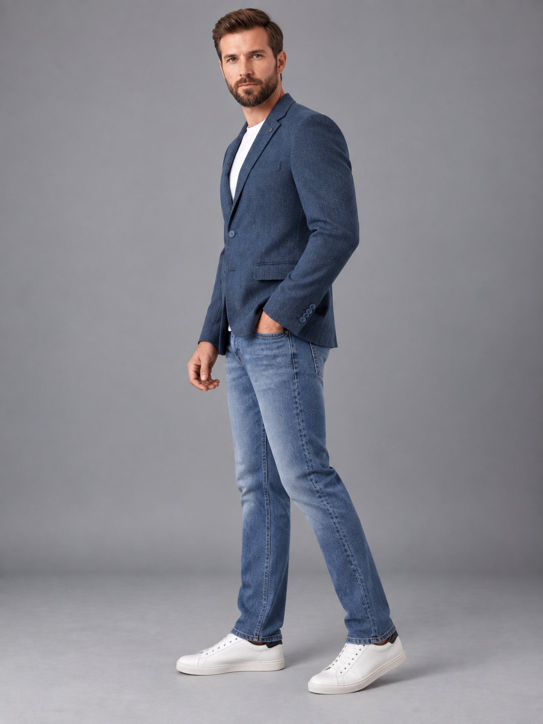 Men’s Formal Blazer – Stylish Slim Fit Full Sleeve Blazer