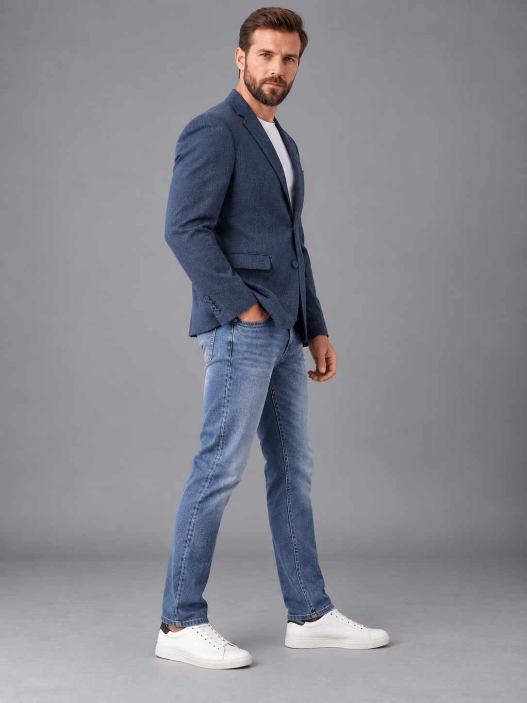 Men’s Formal Blazer – Stylish Slim Fit Full Sleeve Blazer
