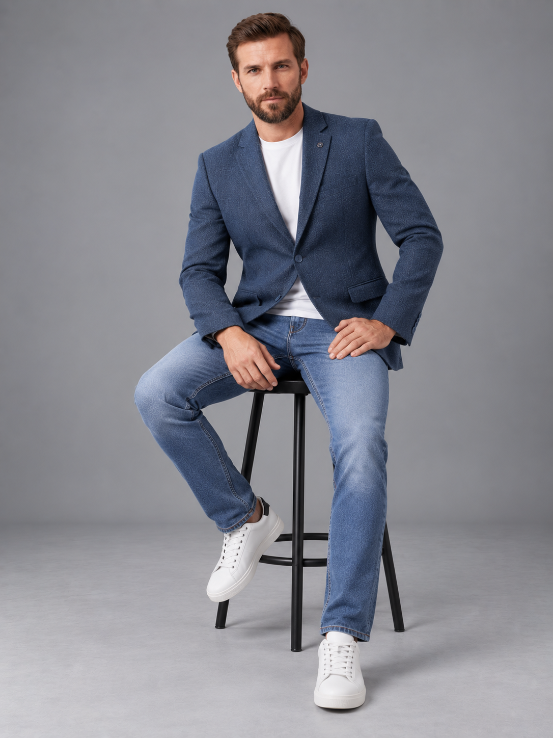 Men’s Formal Blazer – Stylish Slim Fit Full Sleeve Blazer