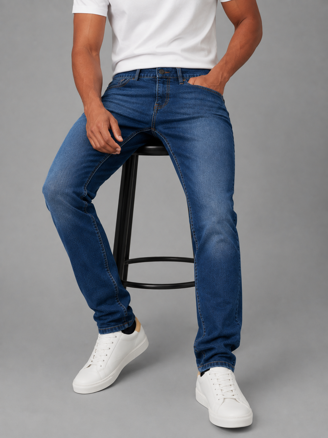 SPARKY Men's Classic Denim Jeans | Comfortable Everyday Jeans