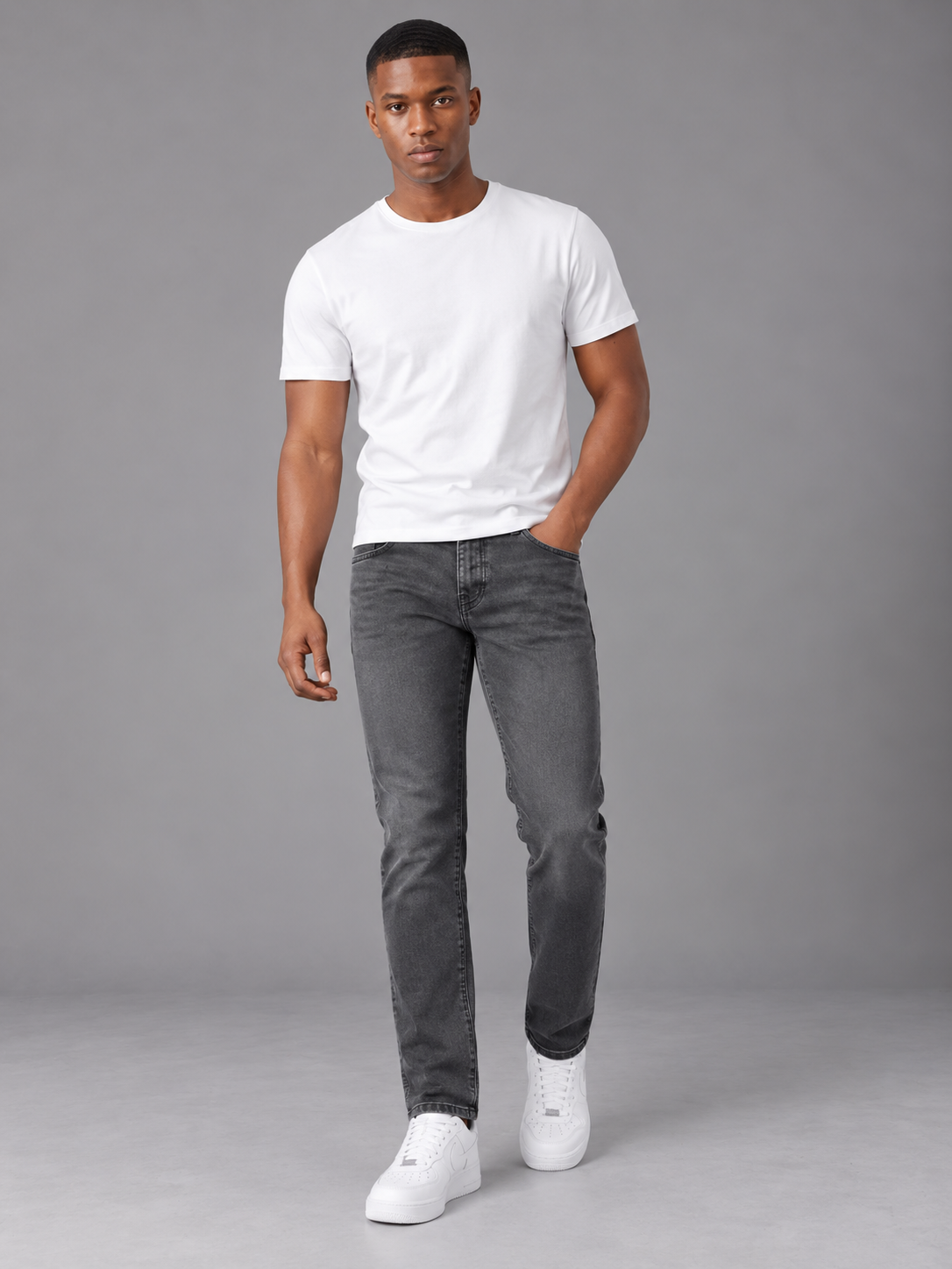 SPARKY Men's Classic Narrow Fit Denim Jeans | Comfortable Everyday Jeans