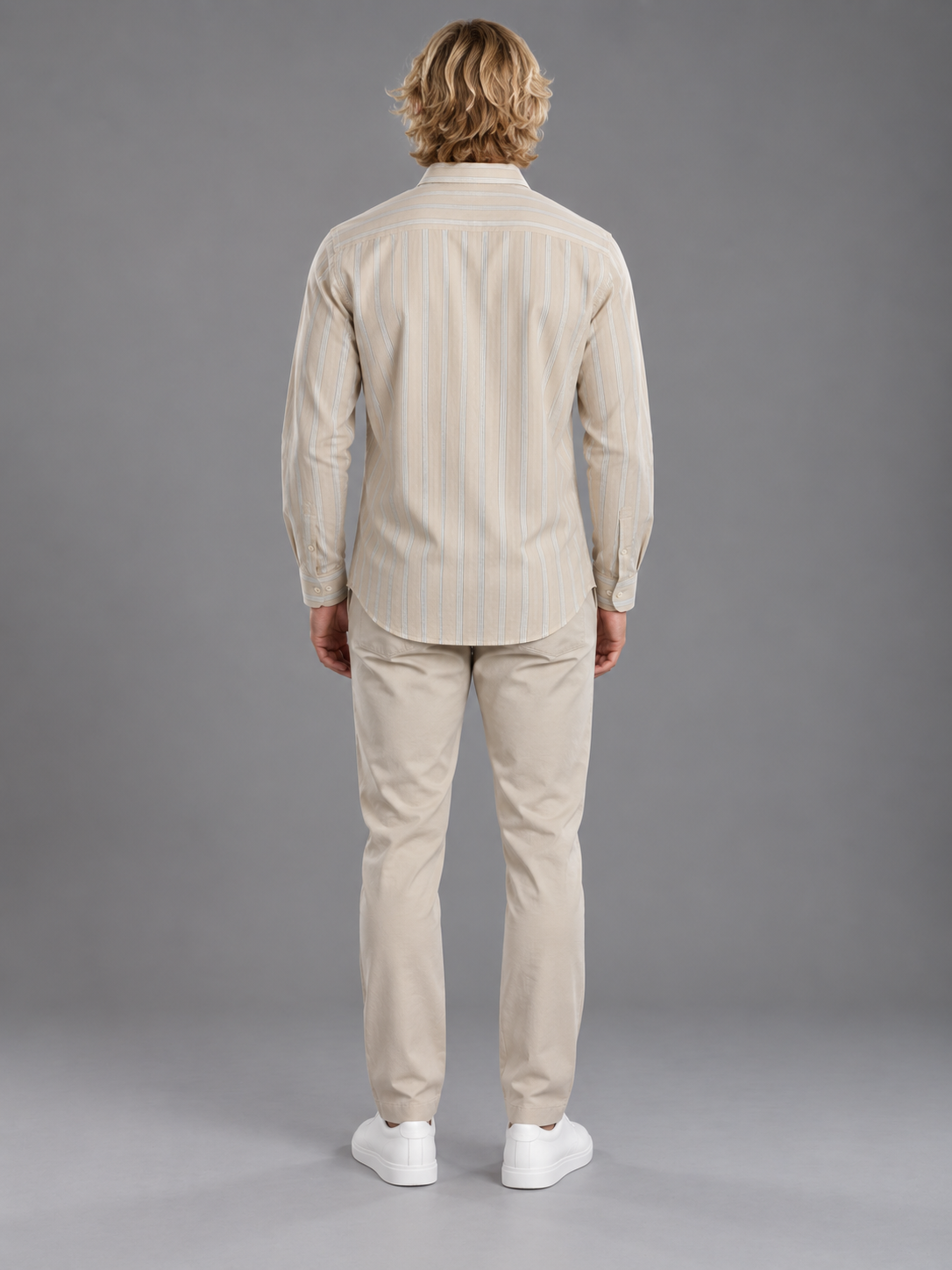 Men Beige Colour Premium Shirt