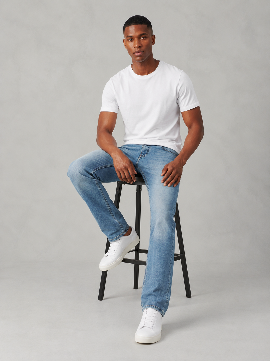 Men's Classic Straight Fit Denim Jeans | Comfortable Everyday Jeans