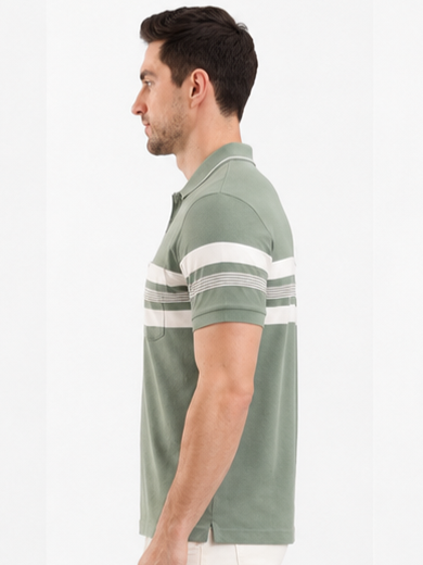 SPARKY Men Casual Polo | Stretchable Comfortable Fit