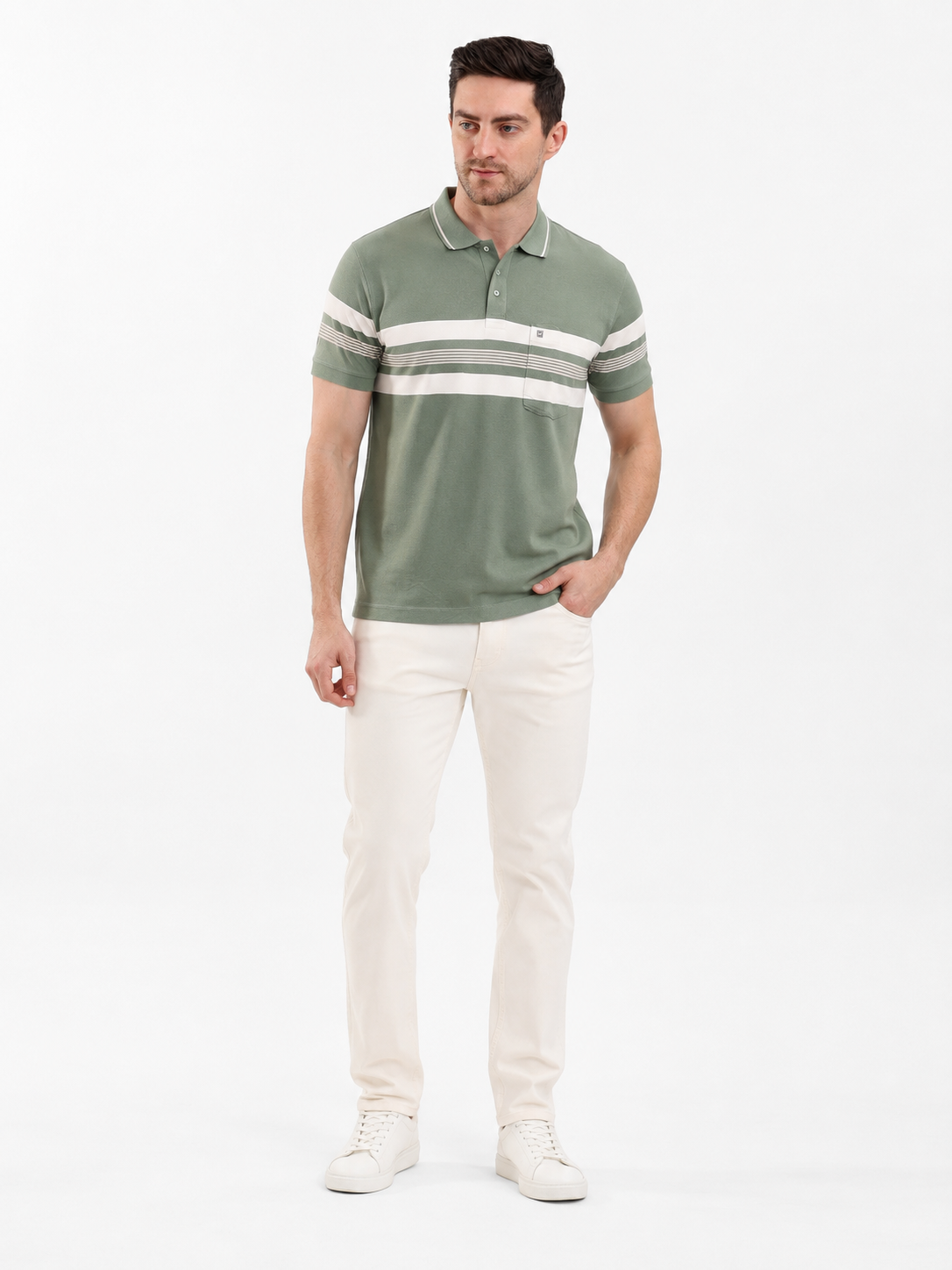 SPARKY Men Casual Polo | Stretchable Comfortable Fit