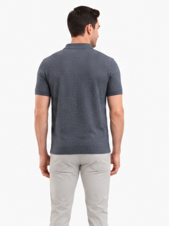 SPARKY Men Navy Blue Polo T-Shirt | Soft Cotton Premium Quality