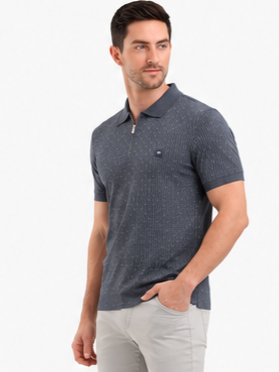 SPARKY Men Navy Blue Polo T-Shirt | Soft Cotton Premium Quality