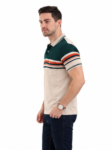 SPARKY Men Casual Polo T-Shirt | Comfortable Daily Wear