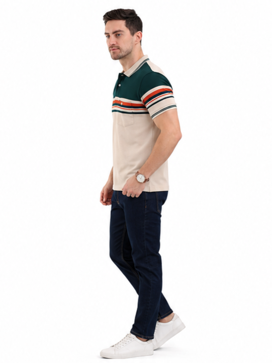 SPARKY Men Casual Polo T-Shirt | Comfortable Daily Wear