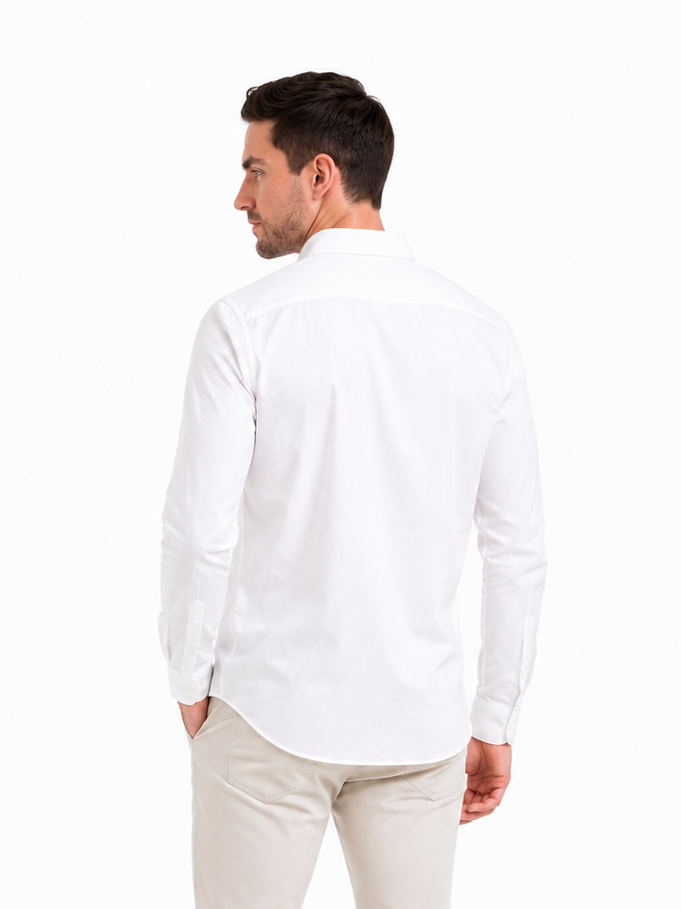 SPARKY Men Solid Cotton Formal Shirt | Full Sleeve Office Wear Shirt