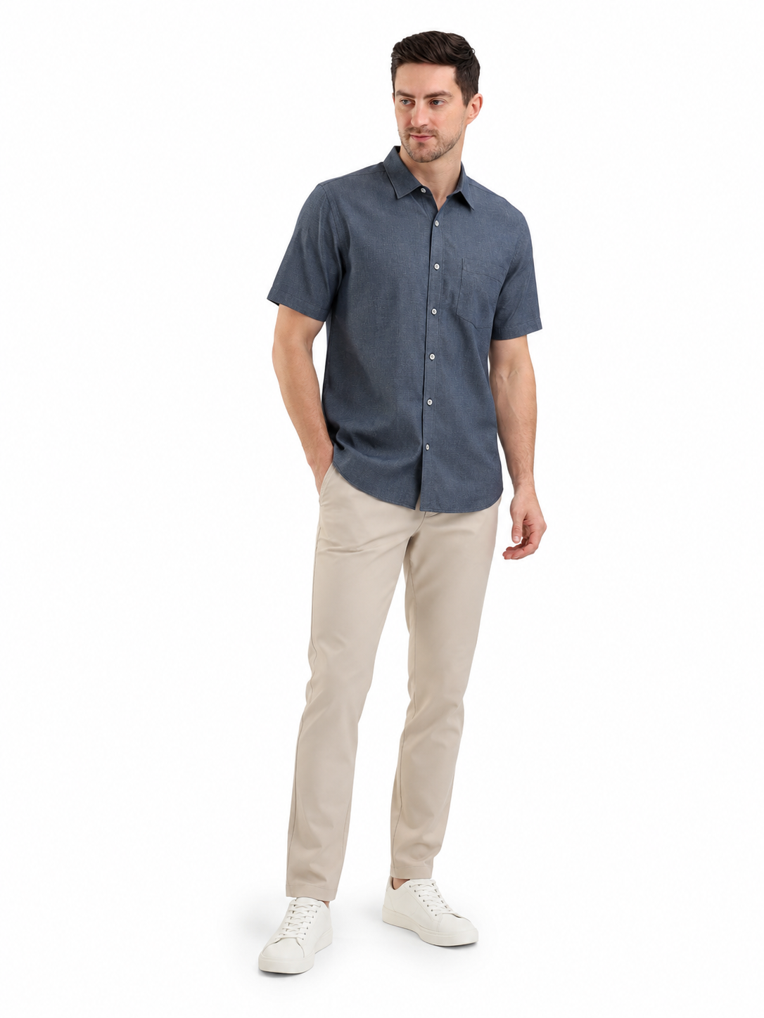 SPARKY Men Slim Fit Formal Shirt | Premium Cotton Business Wear