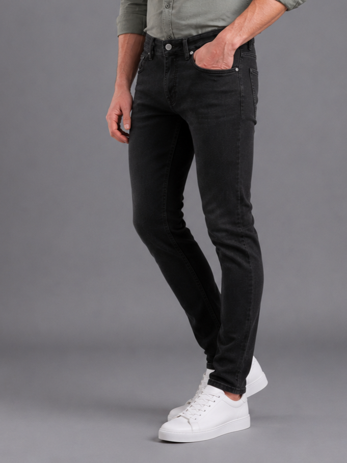 SPARKY Men Slim Fit Washed Jeans | Trendy Casual Denim Pants