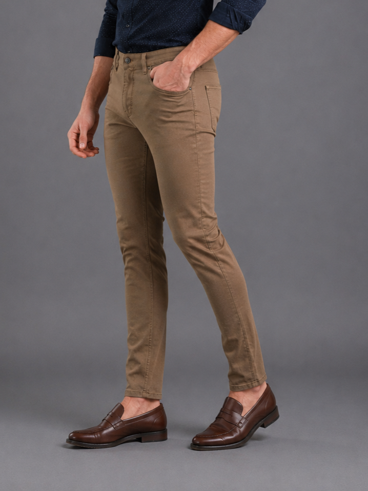SPARKY Men Business Casual Pant | Premium Fabric Formal Wear