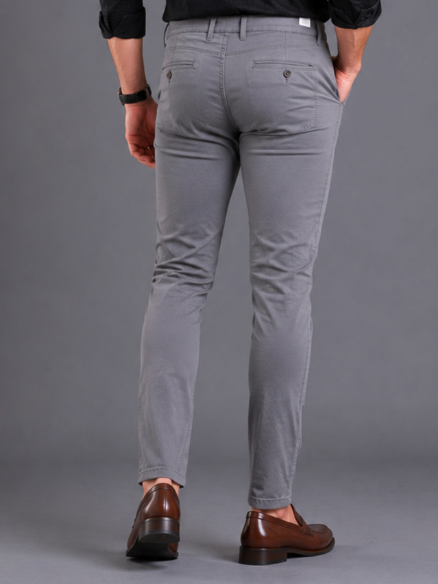 SPARKY Men Formal Trousers | Slim Fit Office Wear Pant