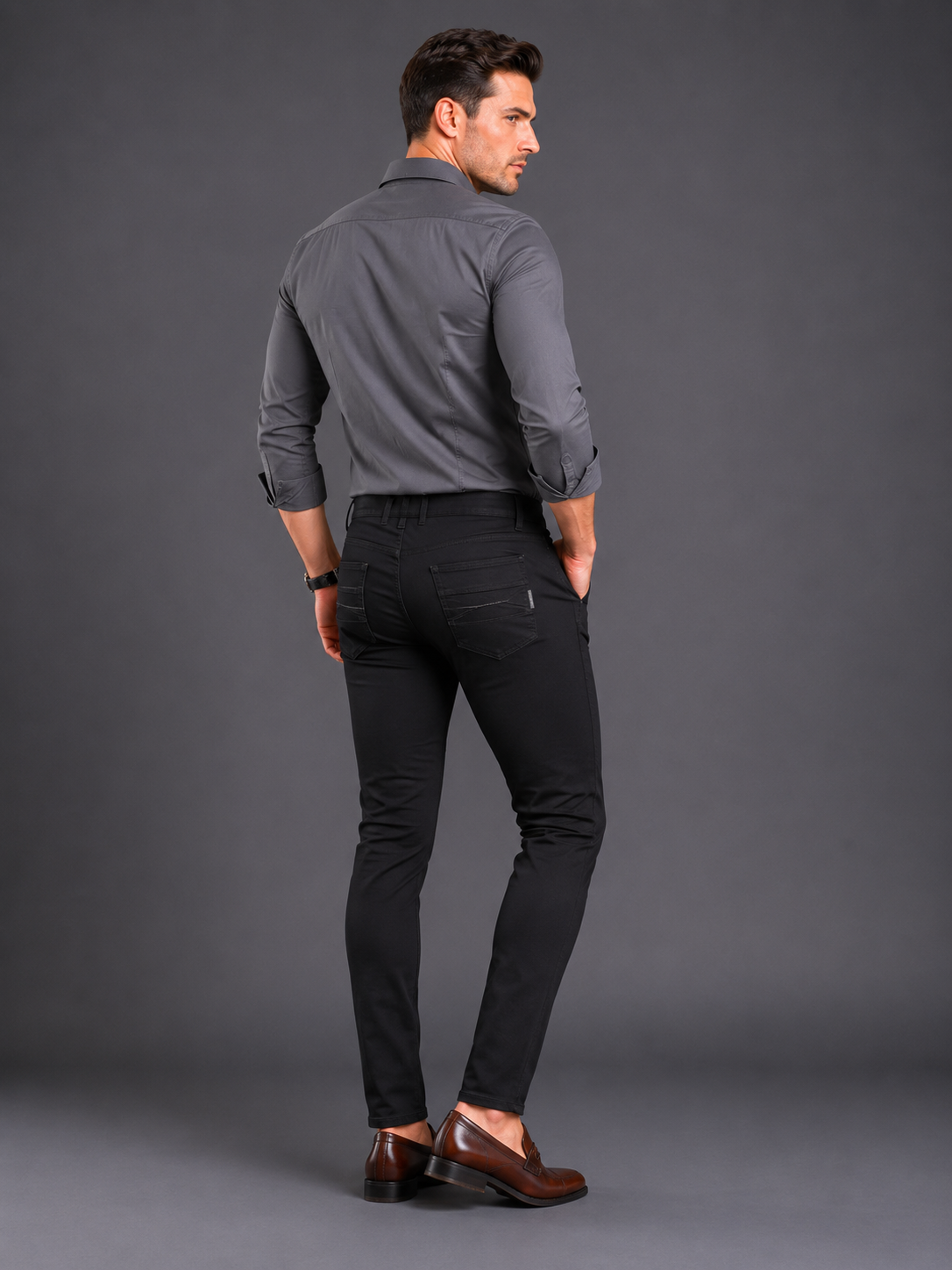SPARKY Men Formal Office Pant | Trendy Slim Fit Trouser