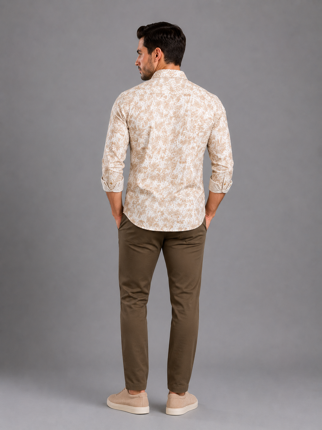 SPARKY Men Cotton Shirt | Lightweight Comfortable Casual Wear Shirt