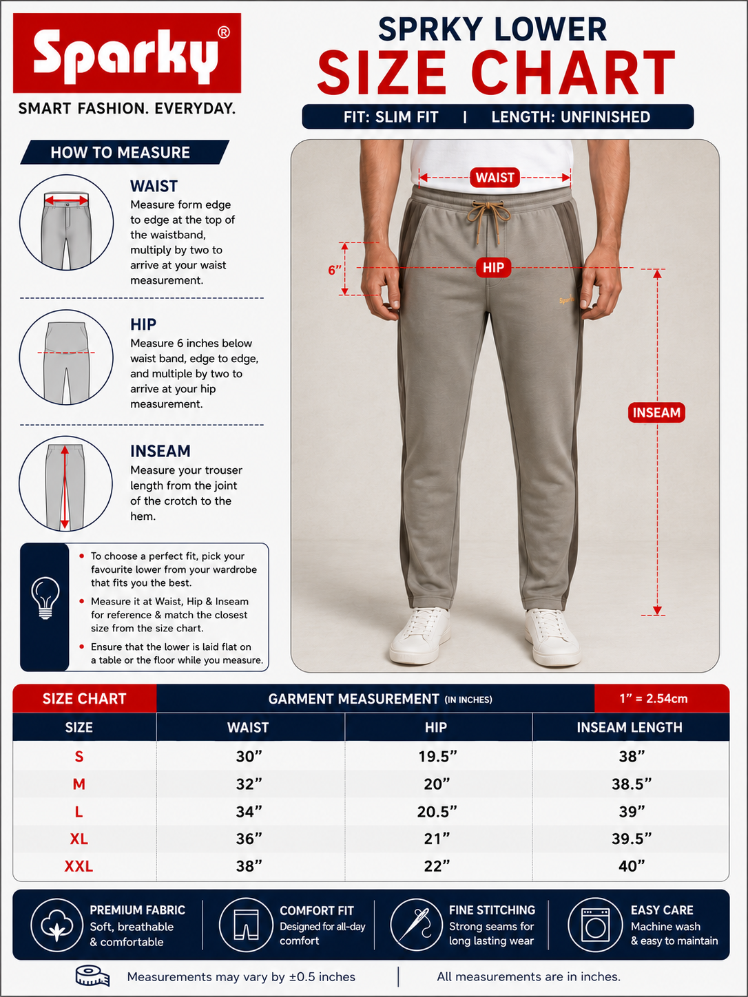 SPARKY Men Light Grey  Premium Slim Fit Track Pant | Casual Activewear Lower