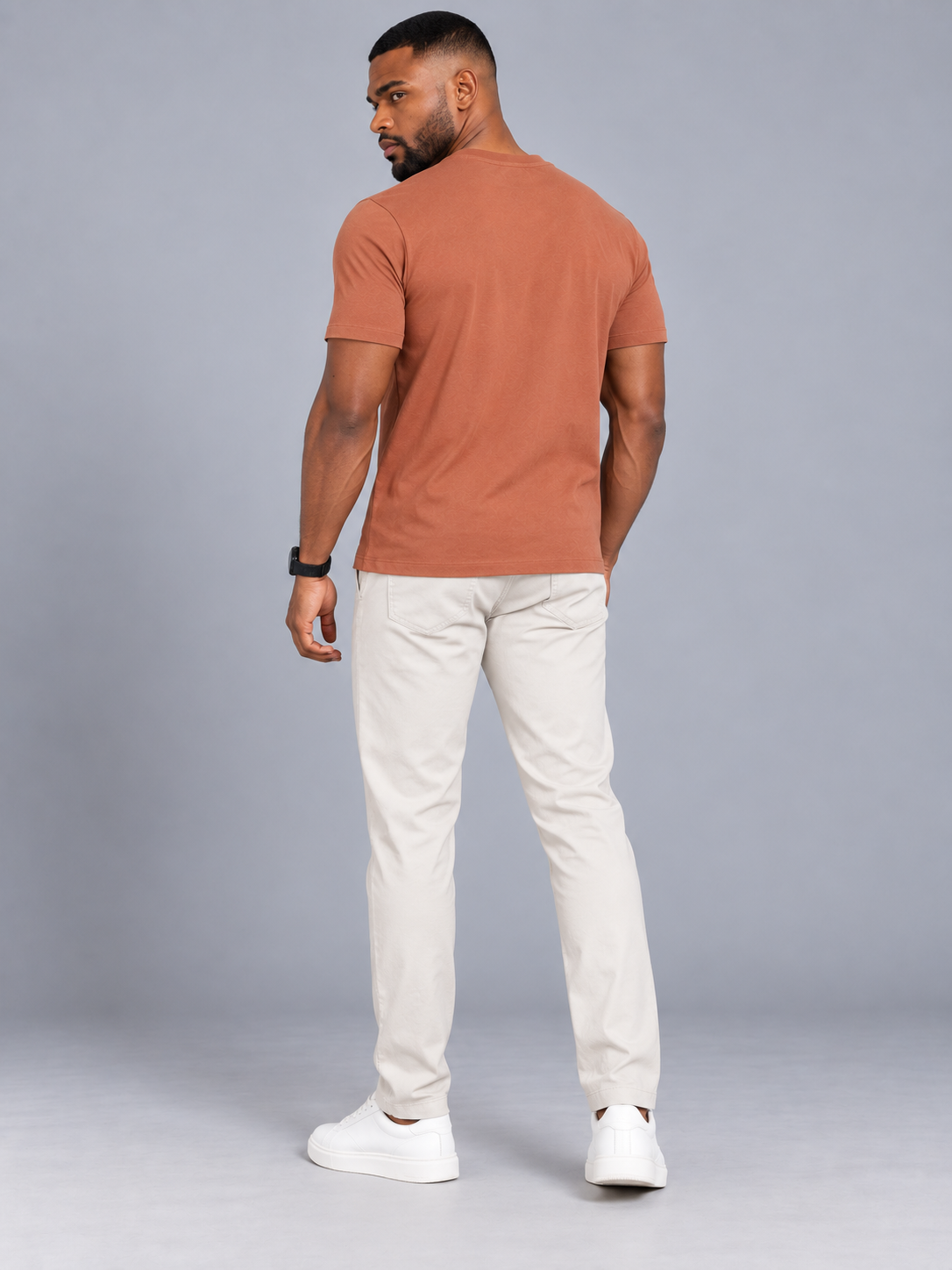 Men’s Premium Cotton Sleeve T-Shirt