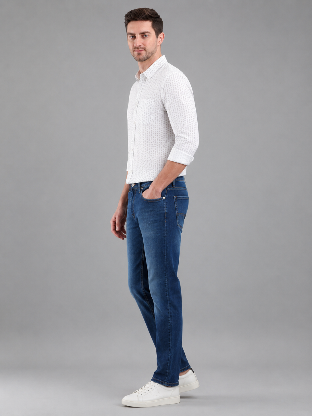 SPARKY Men's Straight Fit Denim Jeans