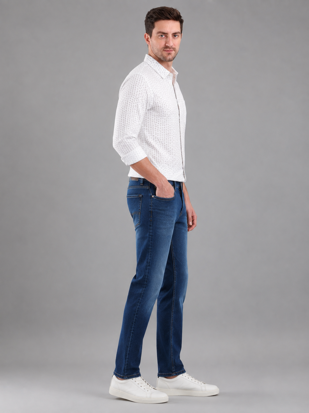 SPARKY Men's Straight Fit Denim Jeans