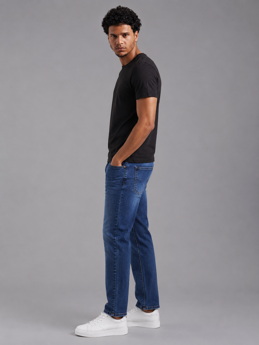 SPARKY Men's Straight Fit Denim Jeans