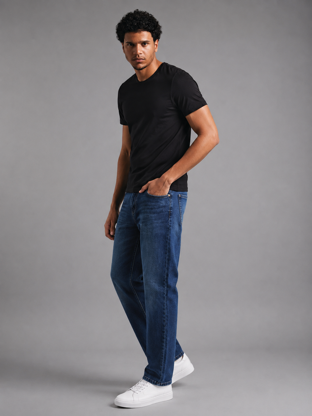 SPARKY Men's Straight Fit Denim Jeans