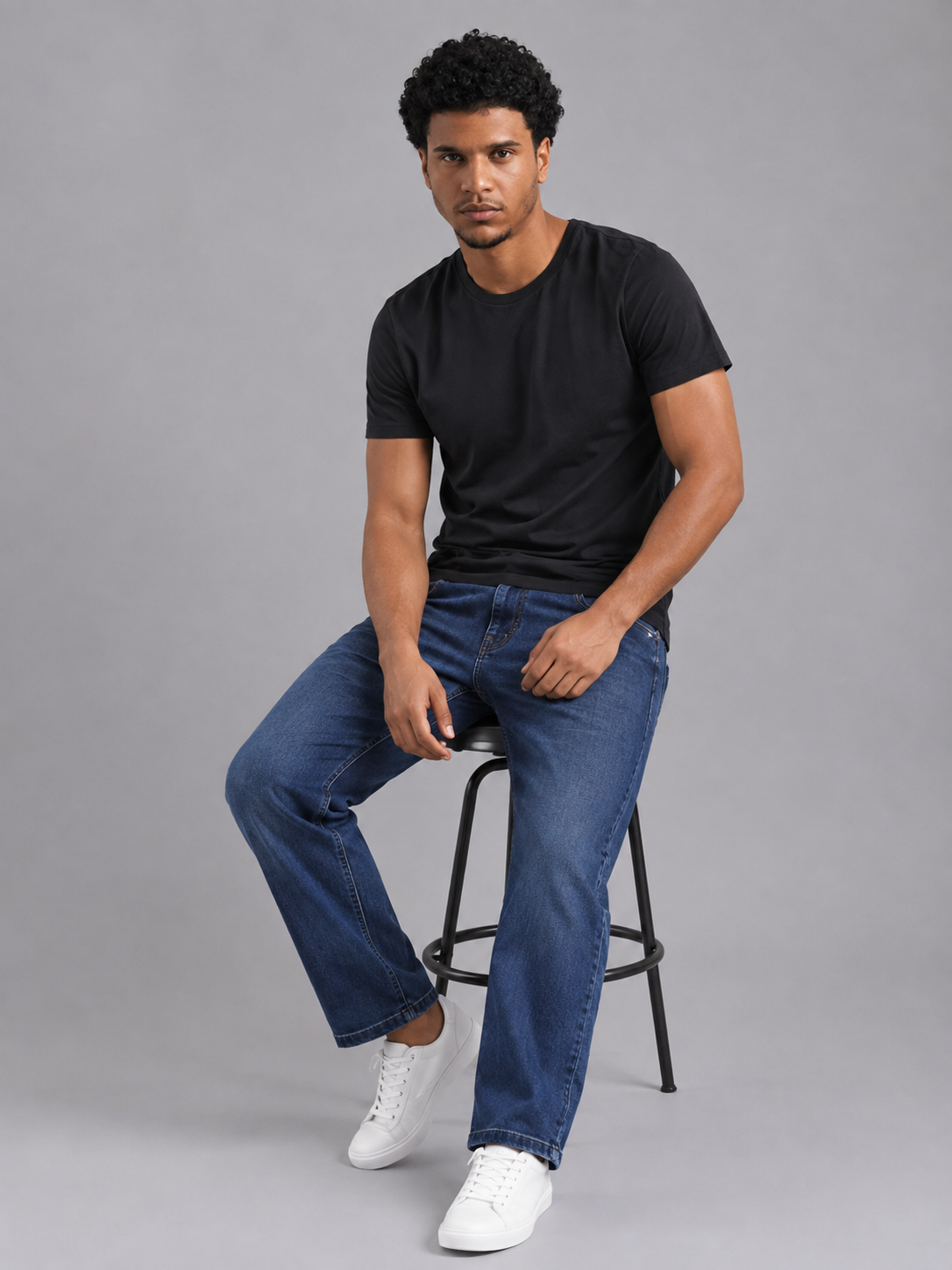 SPARKY Men's Straight Fit Denim Jeans