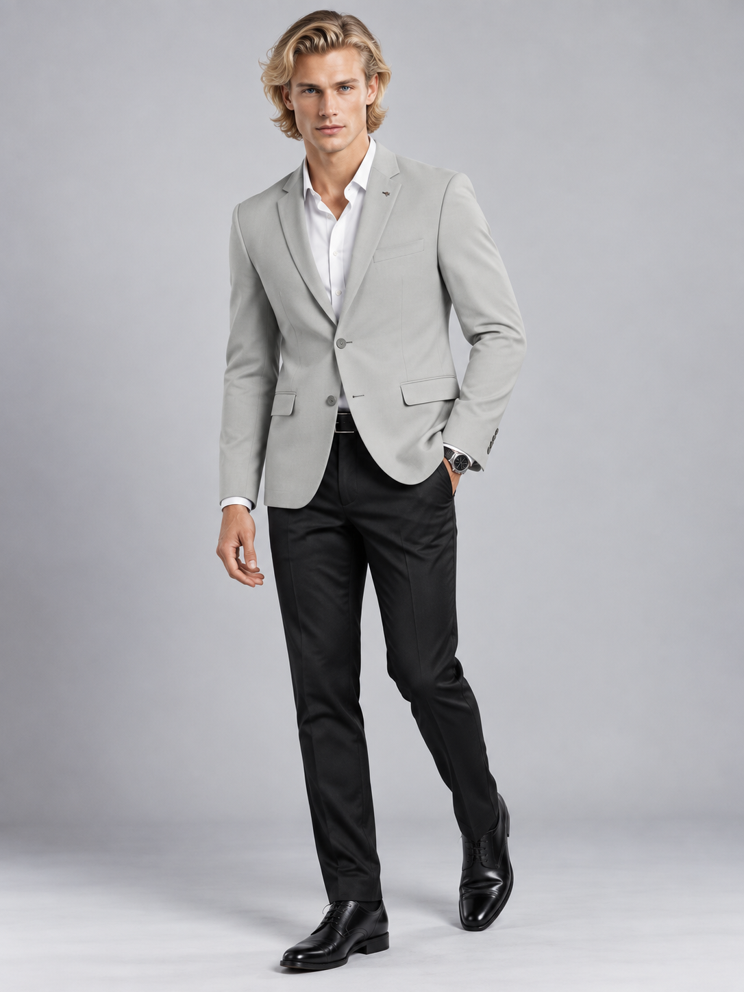 Men’s Premium Single-Breasted Blazer