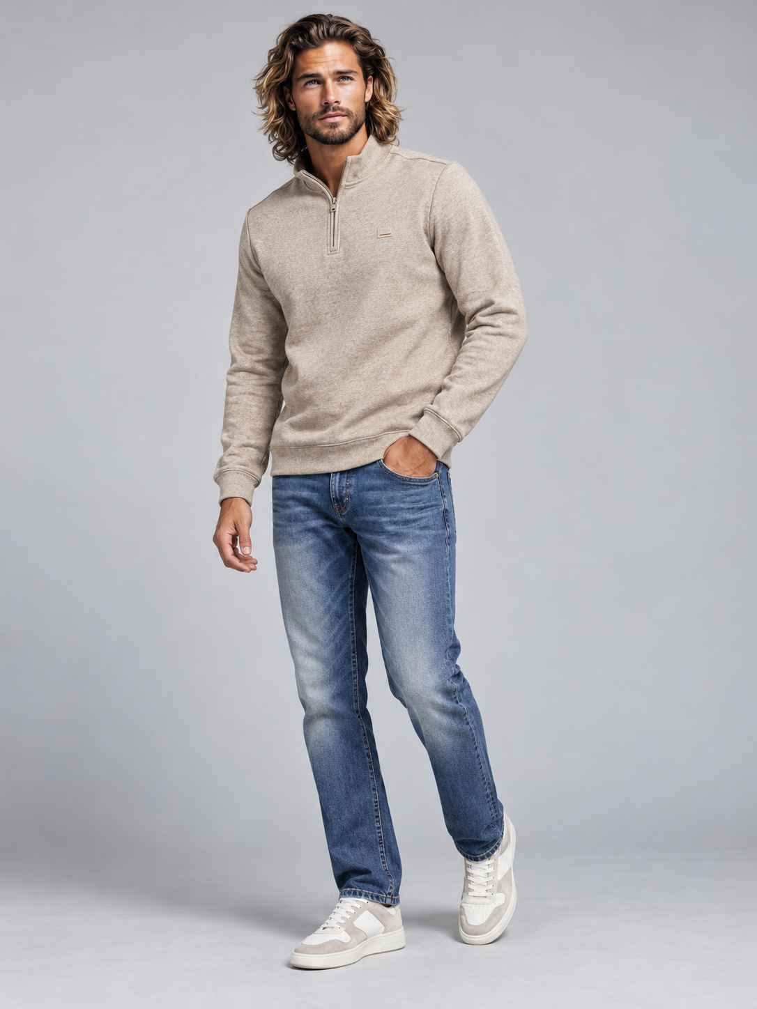 Men’s Premium Half-Zip Sweatshirt