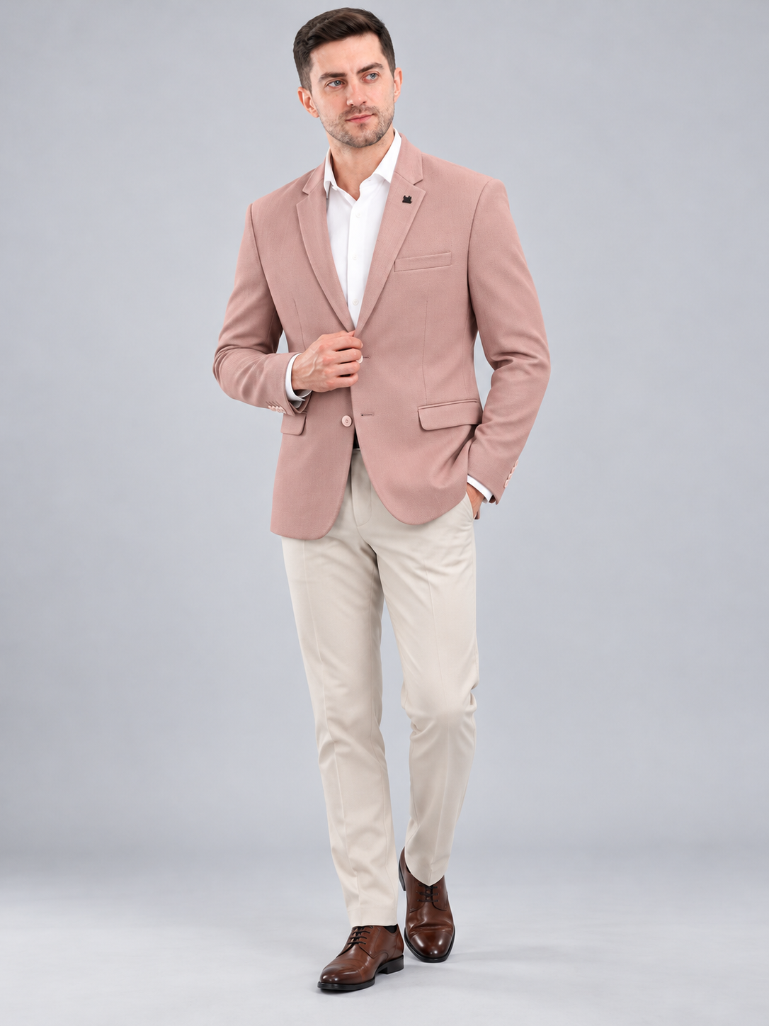Men’s Premium Stylish Blazer Classic Single-Breasted Blazer