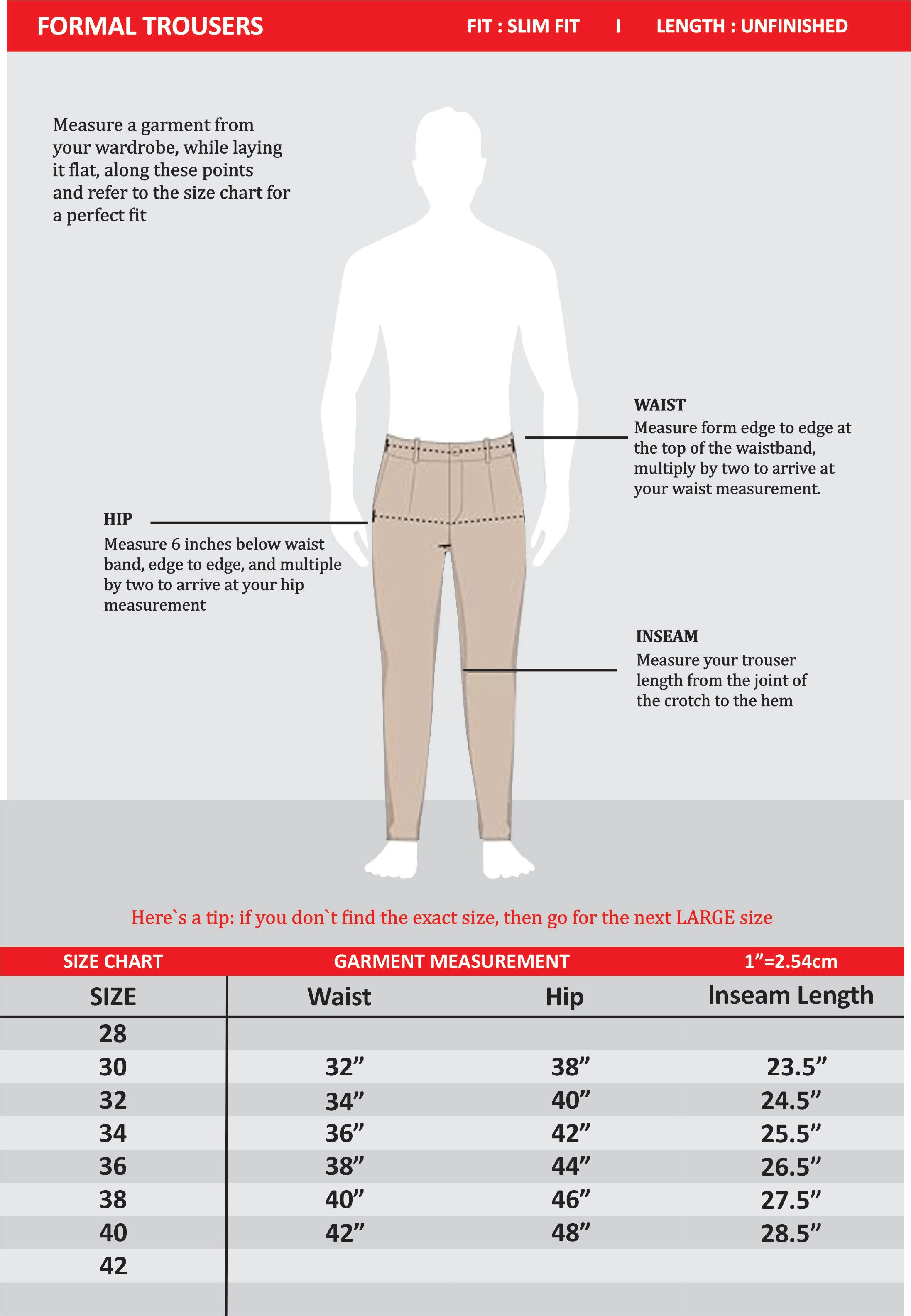 Men Slim Fit Coffee Trouser Pant