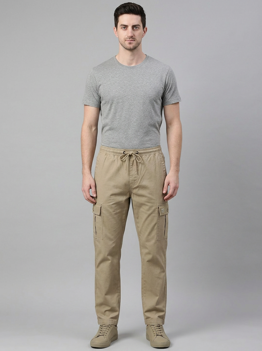 Men's Training Lower | Soft Cotton Blend | Jogger Pants with Pockets