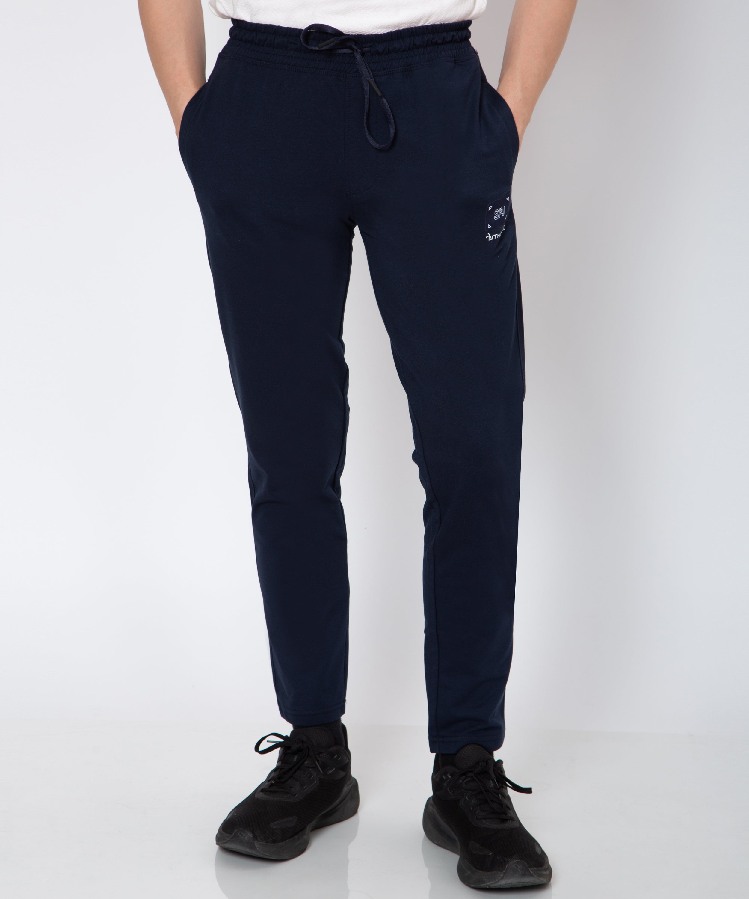 Mens Solid Navy Colour Lower