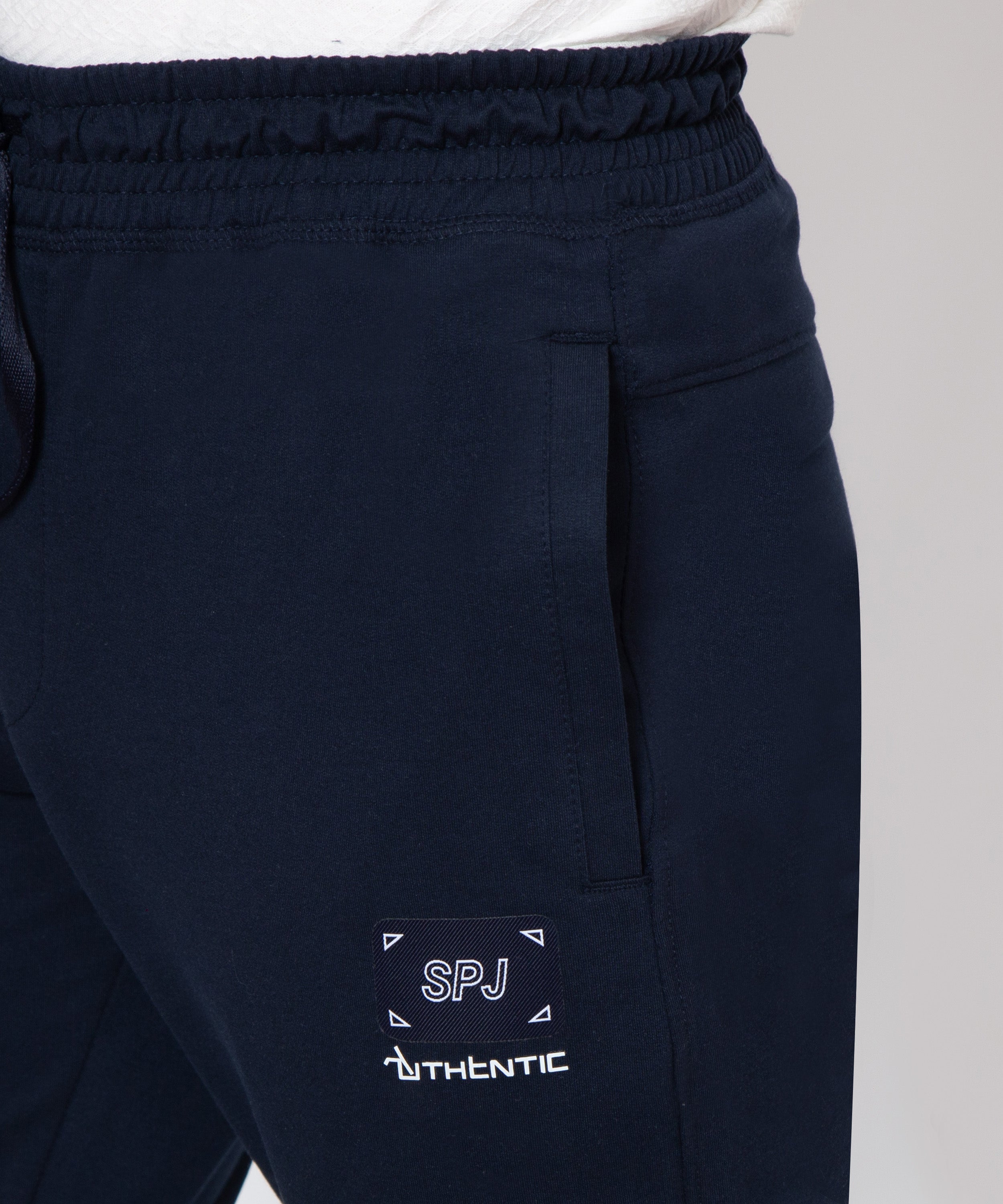 Mens Solid Navy Colour Lower