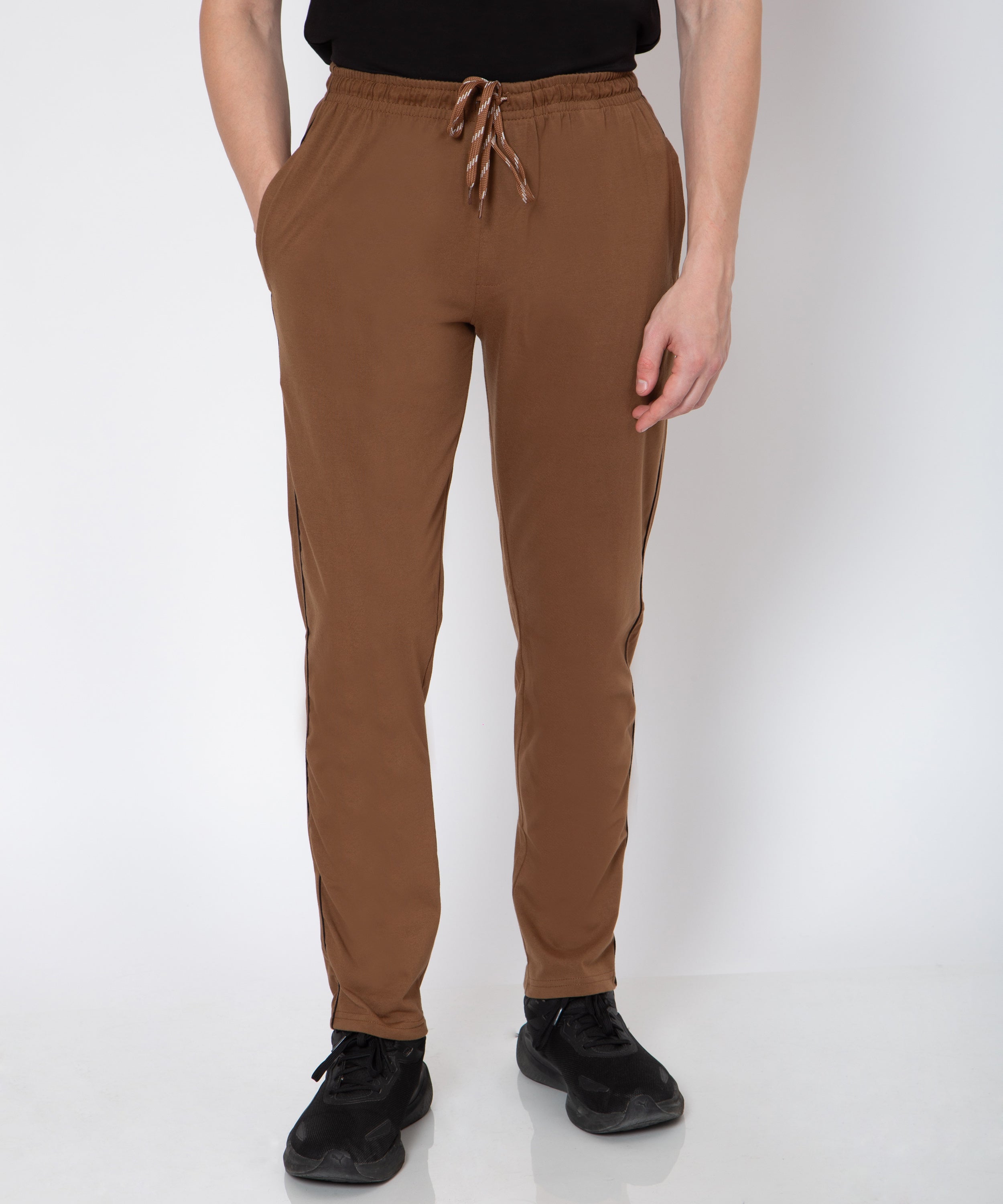 Mens Solid Mustard Colour Lower