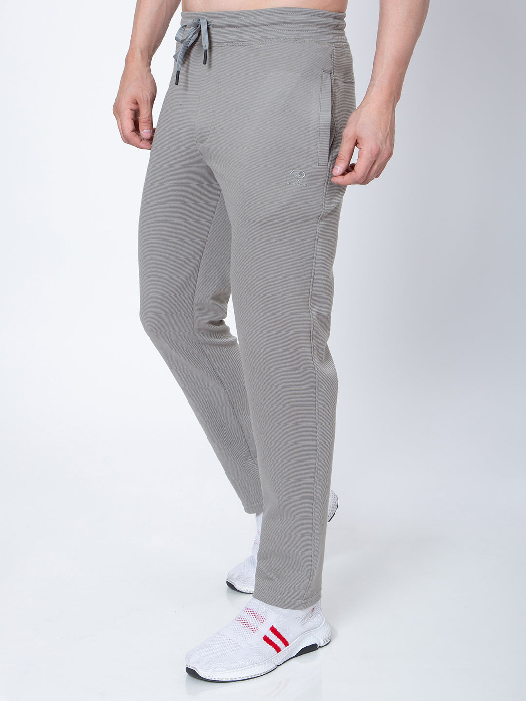Mens Solid Grey Color Lower