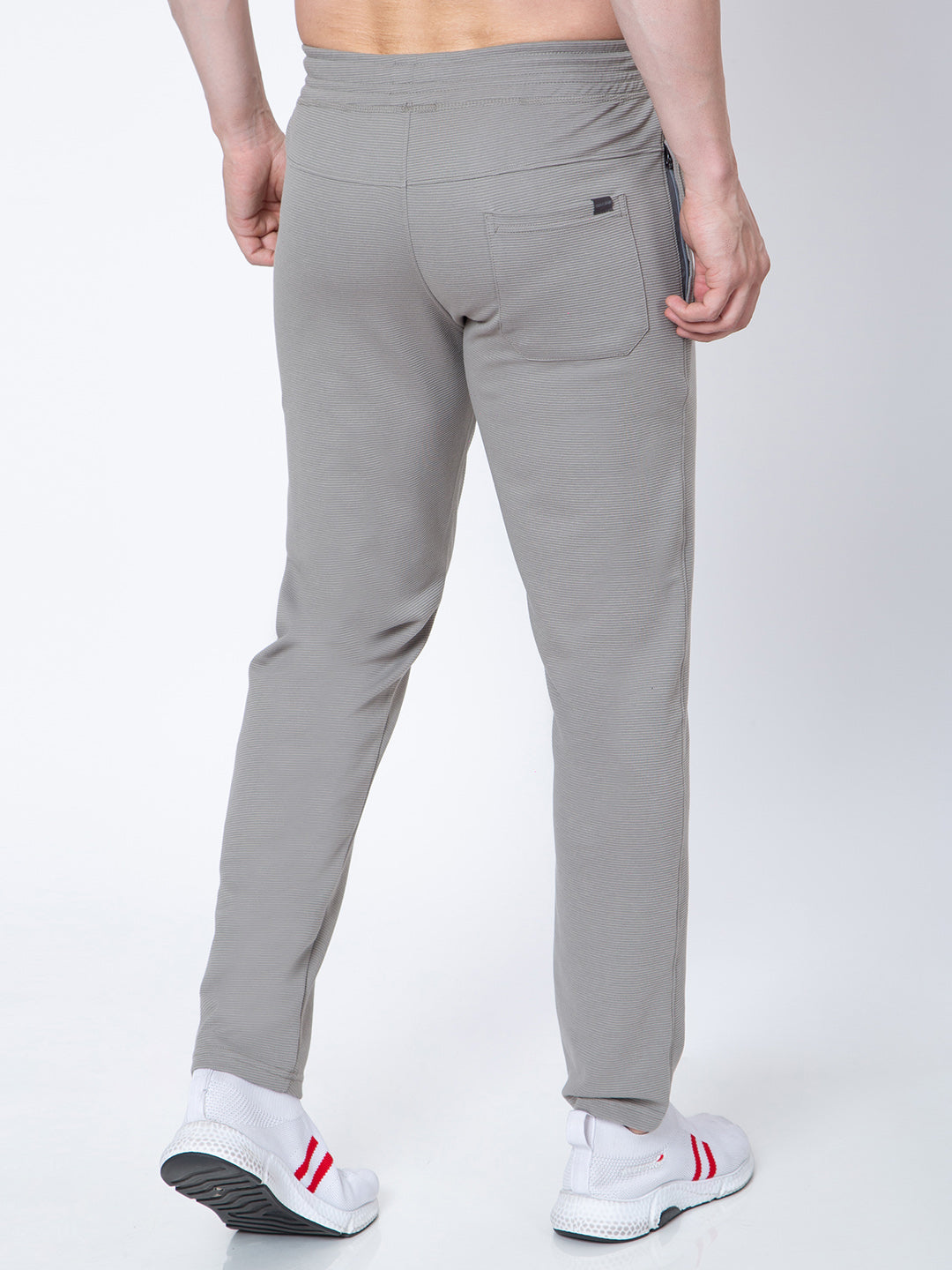 Mens Solid Grey Color Lower