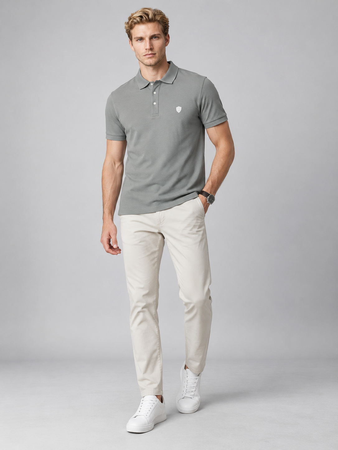 Men’s Premium Cotton Blend Half Sleeve T-Shirt